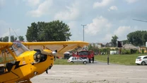 Uszkodzony Piper L-4 Cub