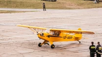 Piper Cub tuż przed startem