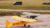 Piper Cub tuż przed startem