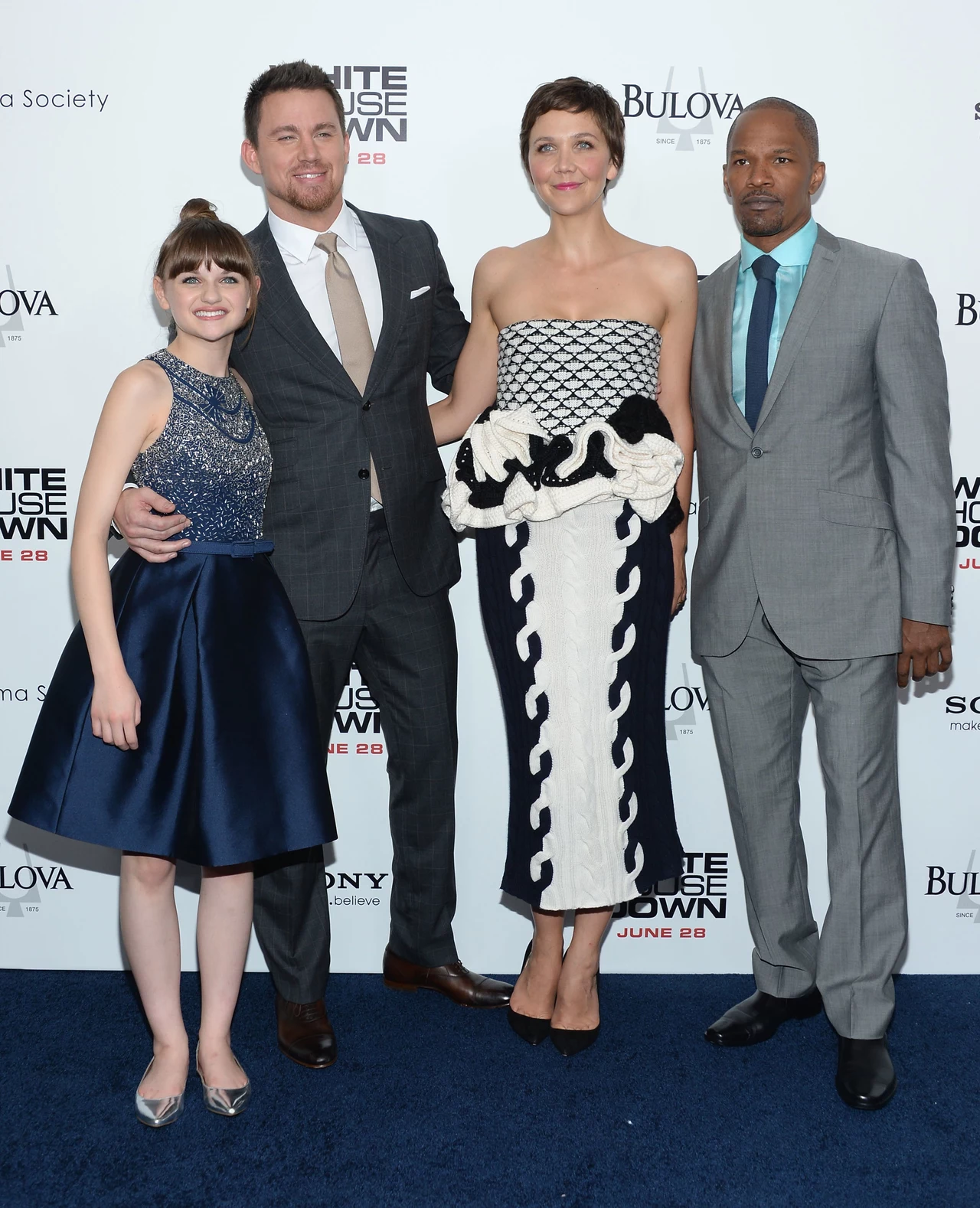 Joey King, Channing Tatum, Maggie Gyllenhaal i Jamie Foxx Joey King, Channing Tatum, Maggie Gyllenhaal i Jamie Foxx