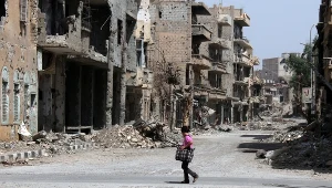 USA nałożyły najwyższe (41 proc.) cła na Syrię, gdzie ścierają się interesy geopolityczne Rosji i Zachodu. Bliskowschodni kraj jest zniszczony po latach wojny domowej