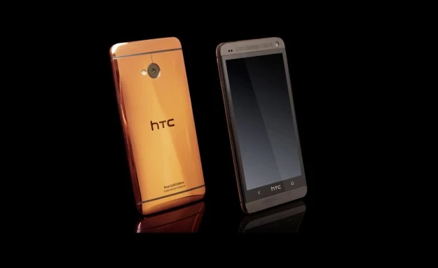 HTC One z różowym złocie