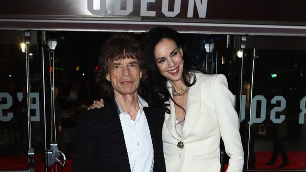 Mick Jagger; L'Wren Scott