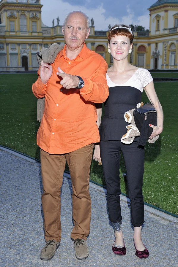 Tomasz Zubilewicz z córką Tomasz Zubilewicz z córką