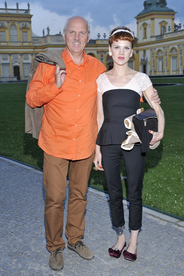 Tomasz Zubilewicz z córką