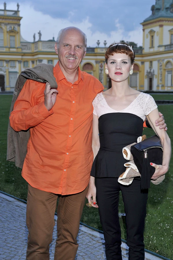 Tomasz Zubilewicz z córką