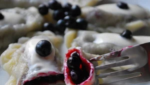 Pierogi z jagodami (po 18. miesiącu)