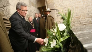 Bronisław Komorowski na Wawelu