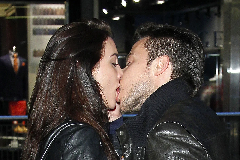 Marcela Leszczak z chłopakiem Marcela Leszczak z chłopakiem