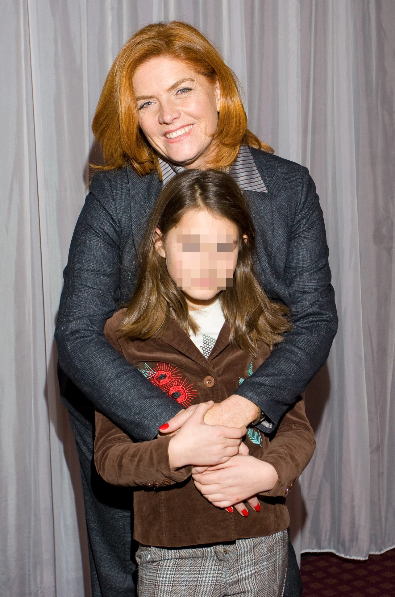 Katarzyna Dowbor z córką Marysią Katarzyna Dowbor z córką Marysią