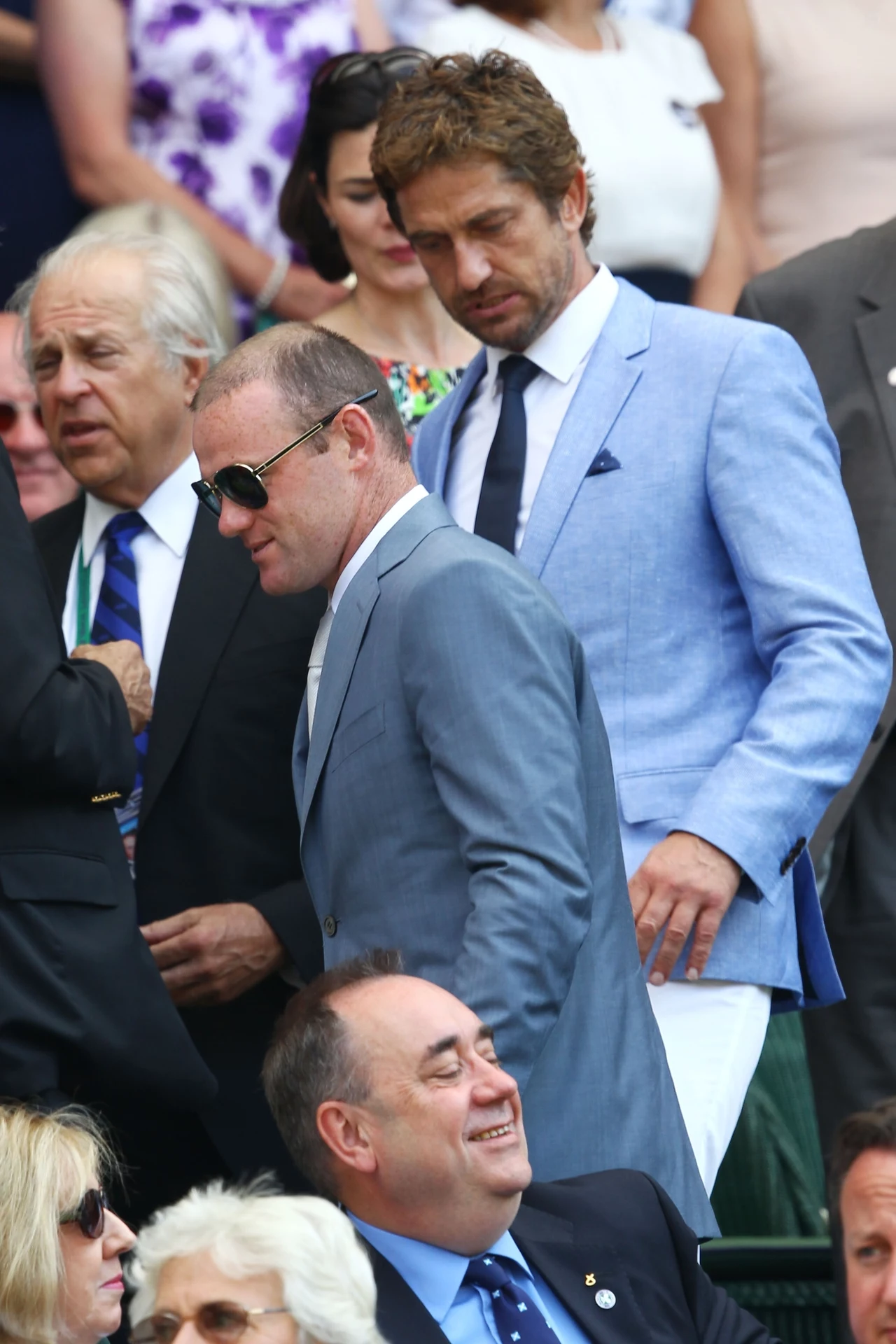 Wayne Rooney i Gerard Butler