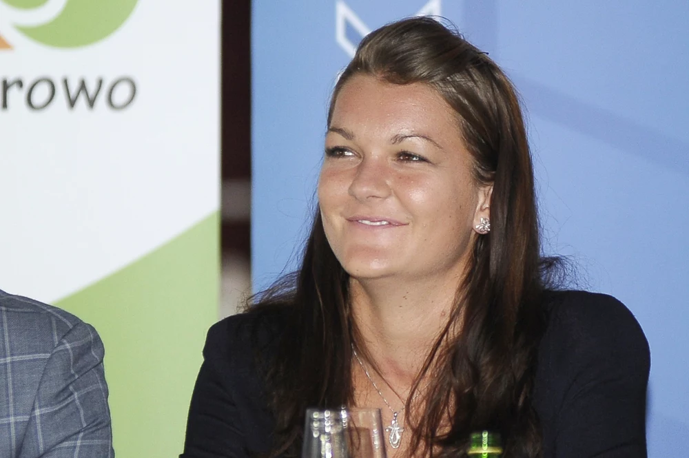 Agnieszka Radwańska jako szatynka Agnieszka Radwańska jako szatynka