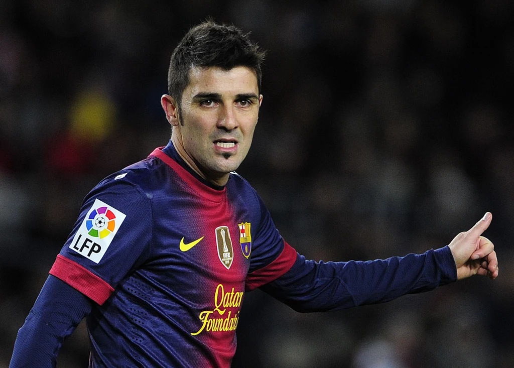 David Villa nie zrobił wielkiej kariery w Barcelonie