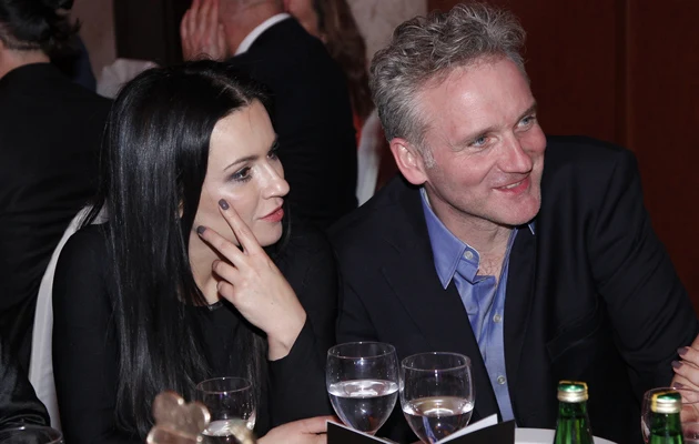 Jarosław Kret z obecną partnerką Beatą Tadlą