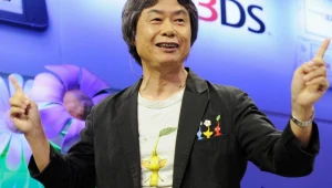 Shigeru Miyamoto - zdjęcie z prezentacji Nintendo