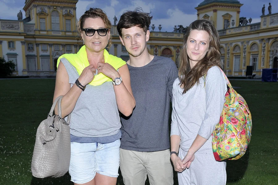 Małgorzata z Antkiem i Laurą Małgorzata z Antkiem i Laurą