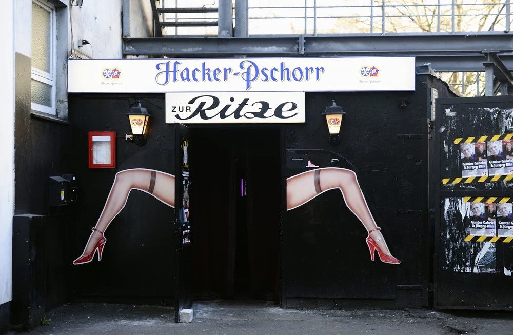 Ulica Reeperbahn w Hamburgu Ulica Reeperbahn w Hamburgu