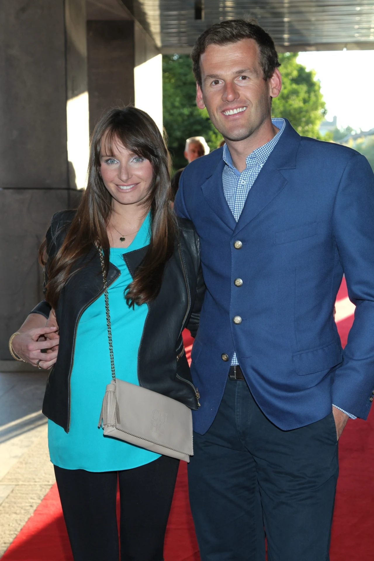 Mateusz z żoną Izą