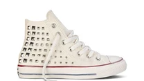 Wysokie białe Chuck Taylor All Star Collar Studs