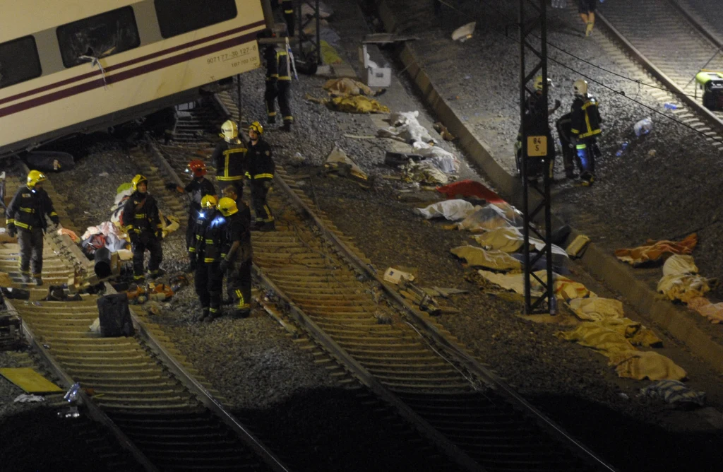 Katastrofa kolejowa pod Santiago de Compostela