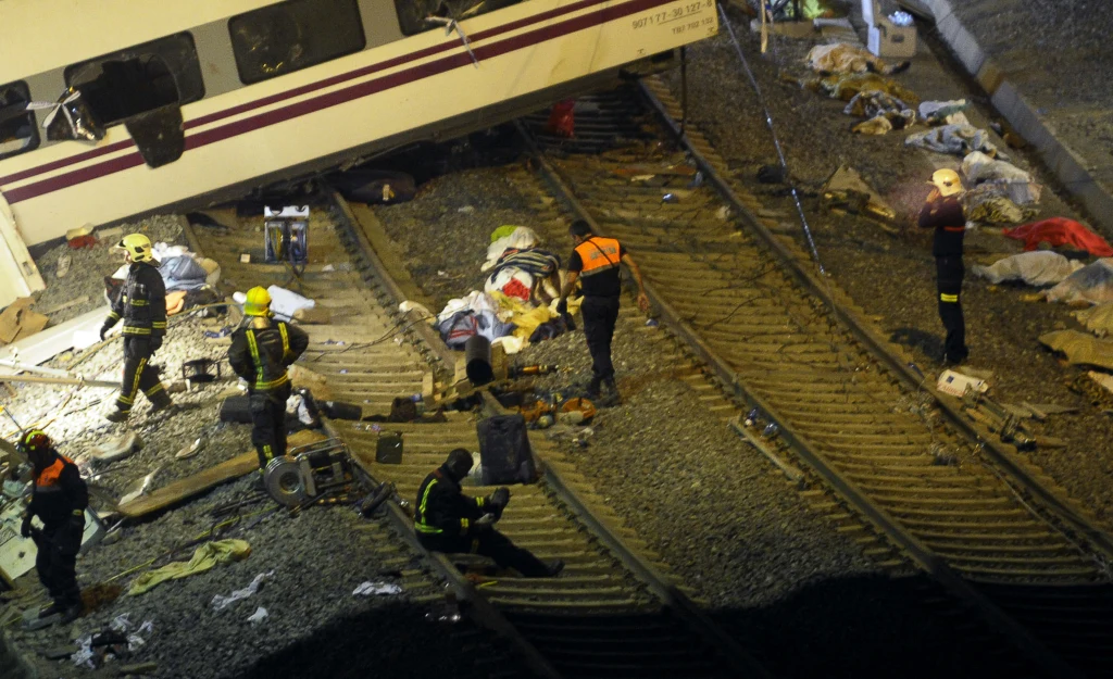 Katastrofa kolejowa pod Santiago de Compostela