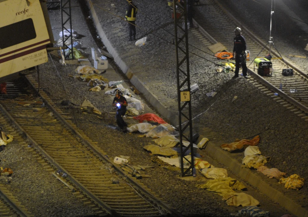 Katastrofa kolejowa pod Santiago de Compostela