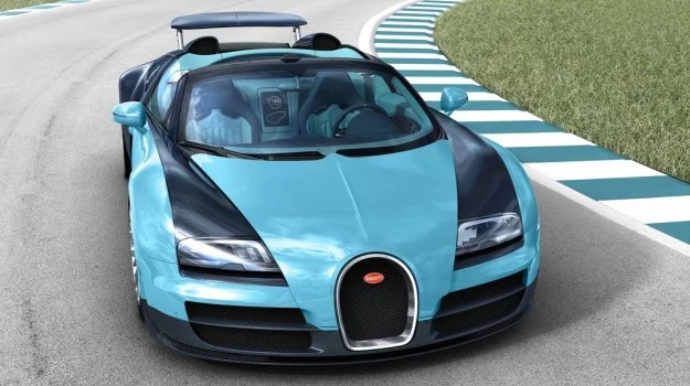 1200-konny Bugatti Veyron Grand Sport Vitesse to najszybszy roadster świata - rozwija prędkość 408,84 km/h.