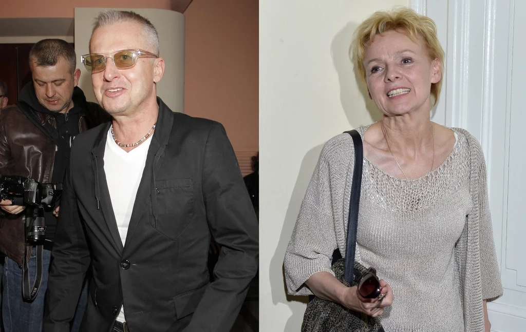 Bogusław Linda i Ewa Wencel