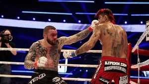 Michał Materla (z lewej) kontra Kendall Grove