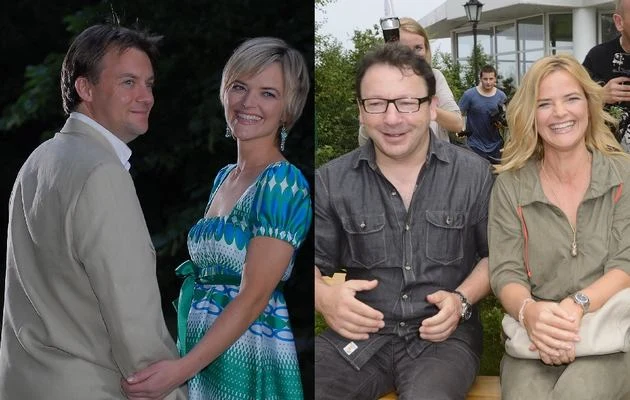 Monika z byłym mężem i obecnym kochankiem