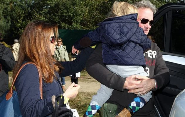 Małgorzata Kosturkiewicz z Jarkiem i Franiem