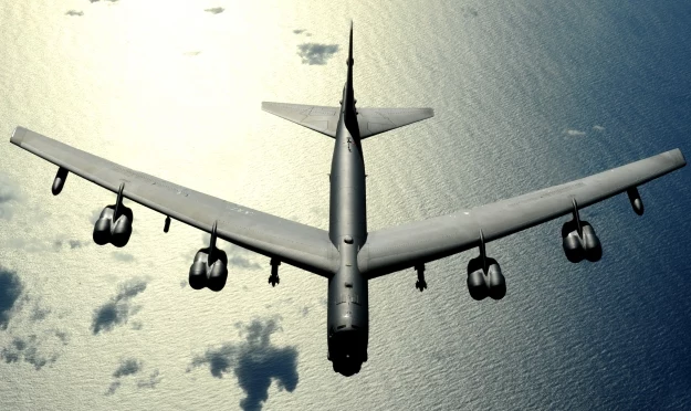 Boeing B-52 Stratofortresses.    Fot. USAF