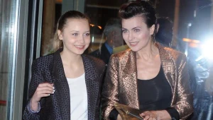 Danuta Stenk z córką, której nie wprowadza na salony