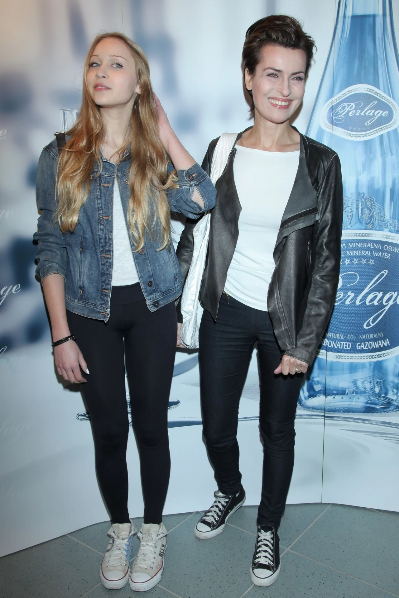 Danuta Stenk z córką, której nie wprowadza na salony Danuta Stenk z córką, której nie wprowadza na salony