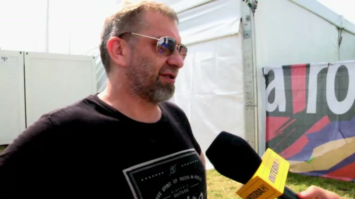 Piotr Metz po spotkaniu w Akademii Sztuk Przepięknych Piotr Metz po spotkaniu w Akademii Sztuk Przepięknych