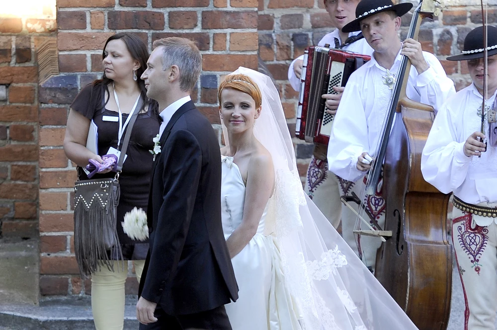 Katarzyna Zielińska i Wojciech Domański