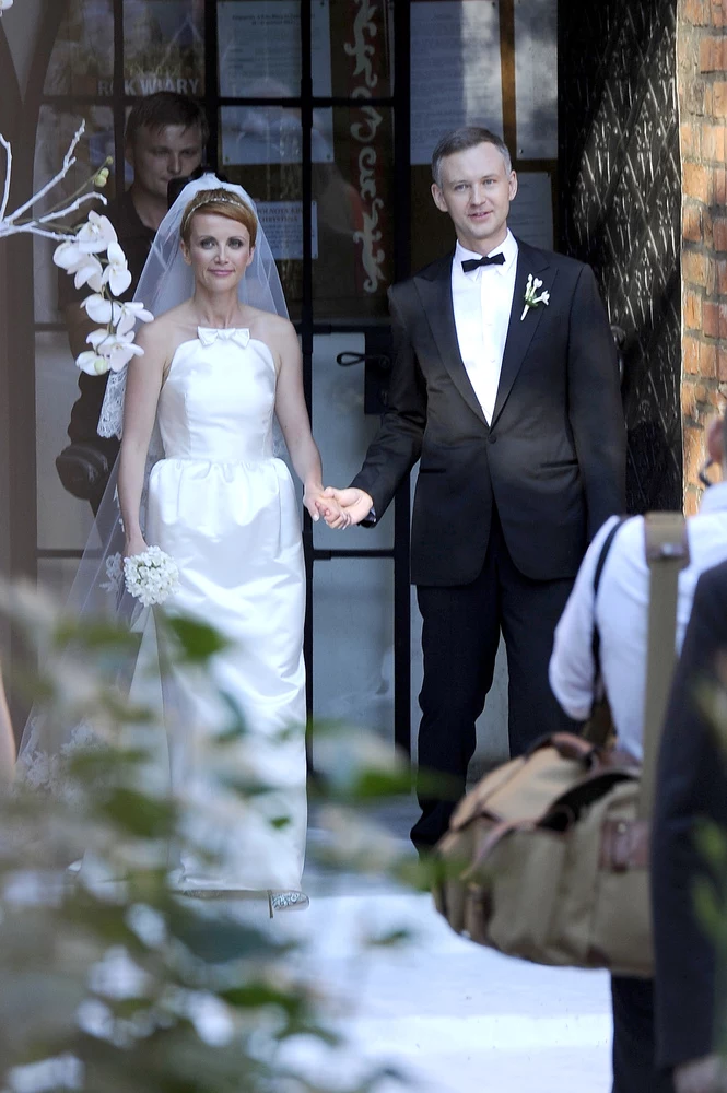 Katarzyna Zielińska i Wojciech Domański