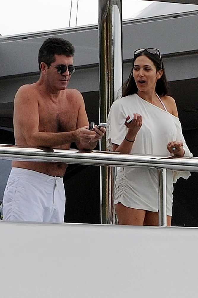Simon Cowell i Lauren Silverman Simon Cowell i Lauren Silverman