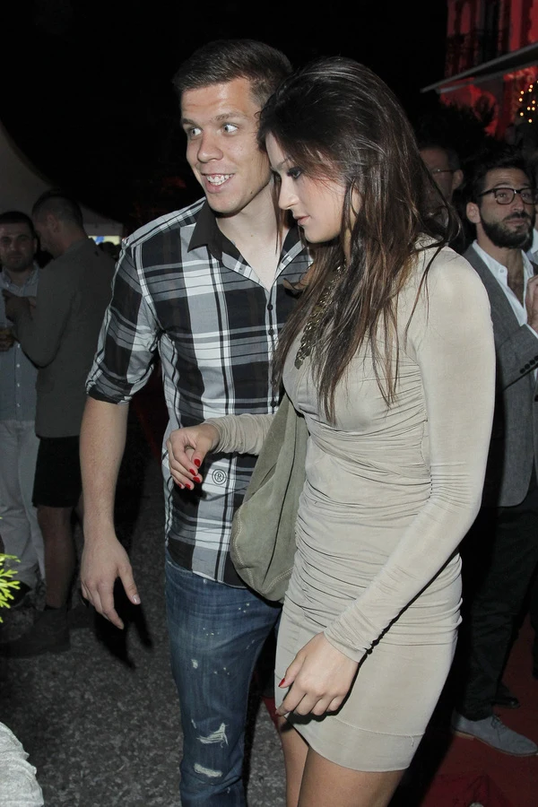 Szczęsny ze swoją byłą Szczęsny ze swoją byłą