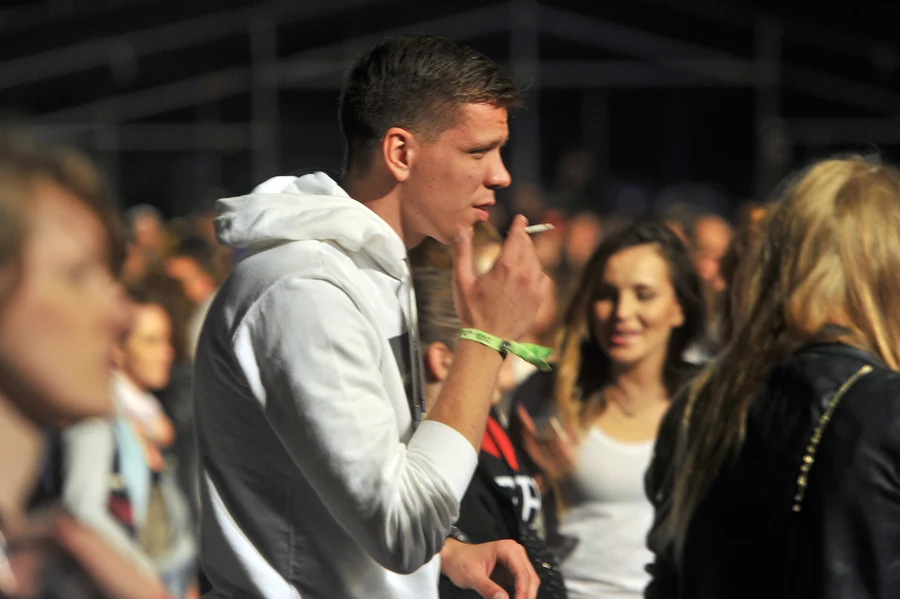 Szczęsny i Marina Szczęsny i Marina