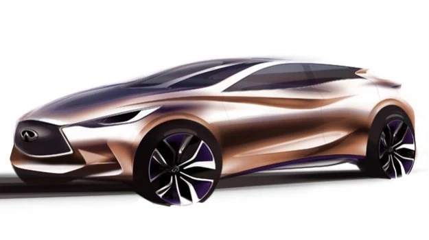 Pierwszy szkic Infiniti Q30