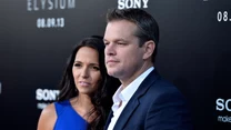 Matt Damon i Luciana Barroso