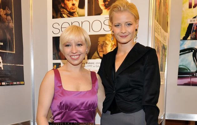 Magdalena Piekorz i Małgorzata Kożuchowska