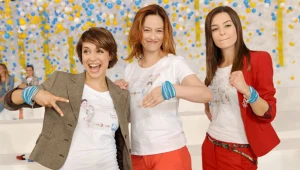 Aleksandra Hamkało, Magdalena Różczka i Agnieszka Więdłocha, czyli żeńska część ekipy "Lekarzy" 