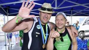 Tomasz Karolak i Borys Szyc