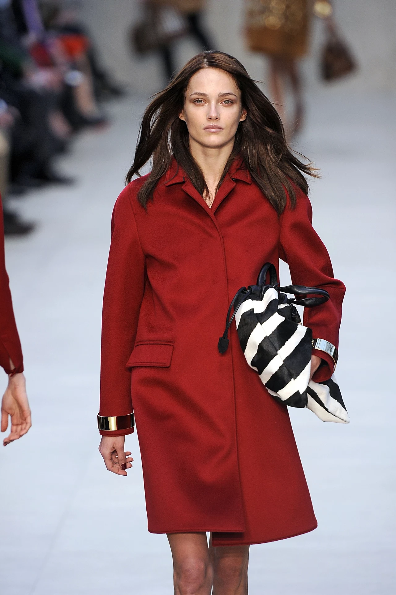 Na pokazie Burberry Prorsum Na pokazie Burberry Prorsum