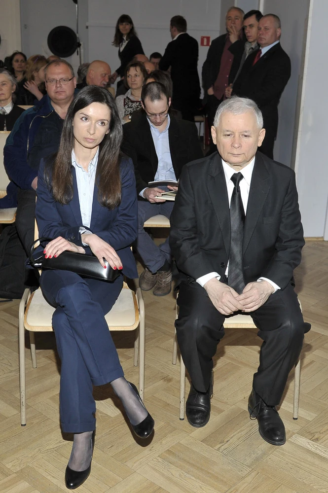 Marta Kaczyńska z wujem Jarosławem Marta Kaczyńska z wujem Jarosławem