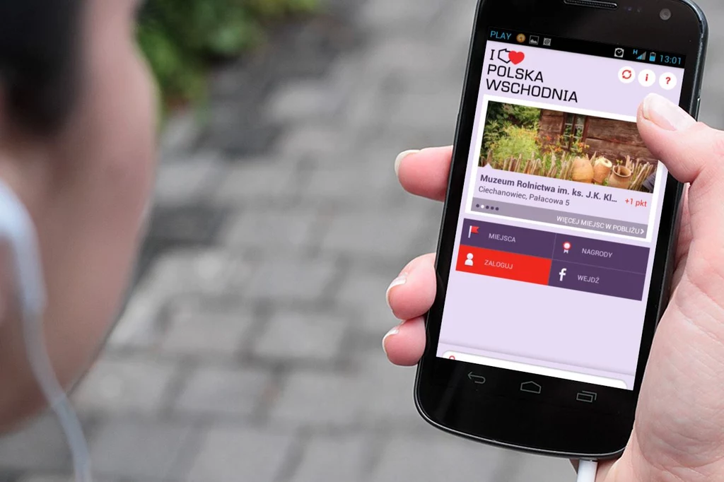 Aplikacja mobilna I LOVE POLSKA WSCHODNIA to interaktywna forma promocji 