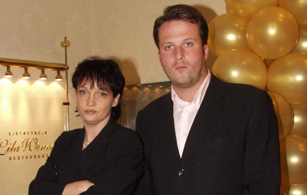 Adrianna Biedrzyńska z mężem Marcinem Miazgą