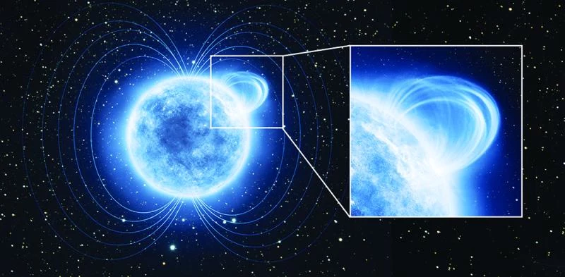 Magnetar SGR 0418+5729 posiada jednym z najsilniejszych znanych pól magnetycznych